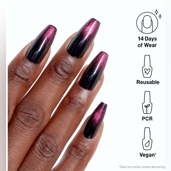 OPI xPRESS/ON Instant Gel-Like Manicure - Glass Slipper and Swipe Night🤩 - Picture 9 of 16